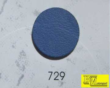 Zusatz bei Dachhimmelbestellung: Farbe Tiefblau 729