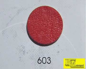 Zusatz bei Dachhimmelbestellung: Farbe Blutorange 603
