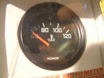 Motometer Khlwassertemperatur-Anzeige D52mm von 40C bis 120C Variante 1