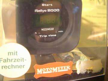 Motometer Rallye 2000 Trip Timer Digital Aufbaugert