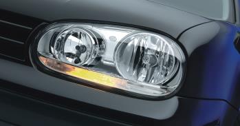 1EJ009292-801 für Golf IV im 5-er Look Hauptscheinwerfer chrom