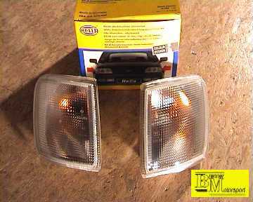 Weie Front-Blinker fr Ford Fiesta