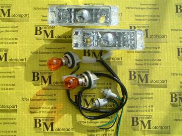 Klarglas Front-Blinker fr Golf 2 bis '89 & fr Polo bis '90