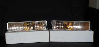 Weiße Front-Blinker für Golf 2 ab '89 mit GL-Stoßstange