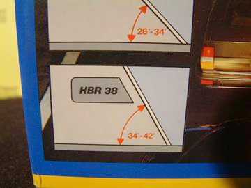 Dritte Sicherheits-Bremsleuchte von Hella, Typ HBR 38