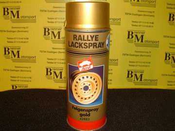 Rallye-Felgenspray Gold   400ml  (1Liter= Euro9,97 )!!