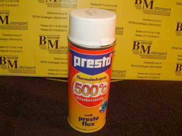 Hitzebestndiger Thermo-Lack Wei  400ml! (1Liter= Euro14,90 )