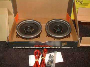 Lautsprecher-Set 2x40 Watt fr die Tr fr Fiat Ritmo