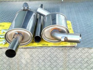 Gruppe A Edelstahl Sportauspuffanlage für alle Golf 2,GT,Gti,16V,G60 (nicht Synchro) mit EWG Gutachten Gruppe A Edelstahl Sportauspuffanlage für alle Golf 2,GT,Gti,16V,G60 (nicht Synchro) mit EWG Gutachten